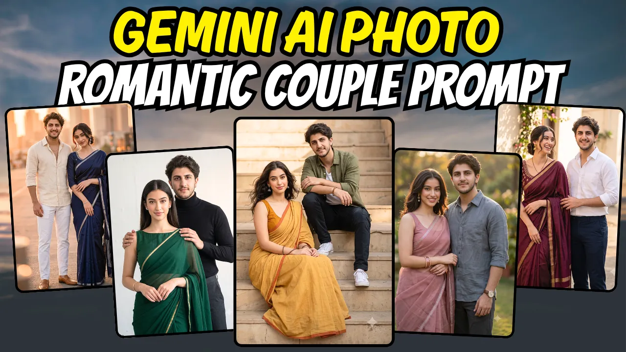 5 Stunning Indian Couple Gemini AI Photo Prompts | Trending Insta Prompts