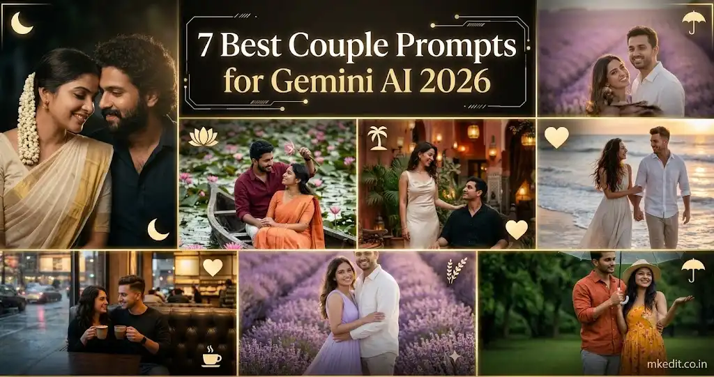 7 Best Couple Prompt for Gemini AI 2026 | Trending Insta Prompts