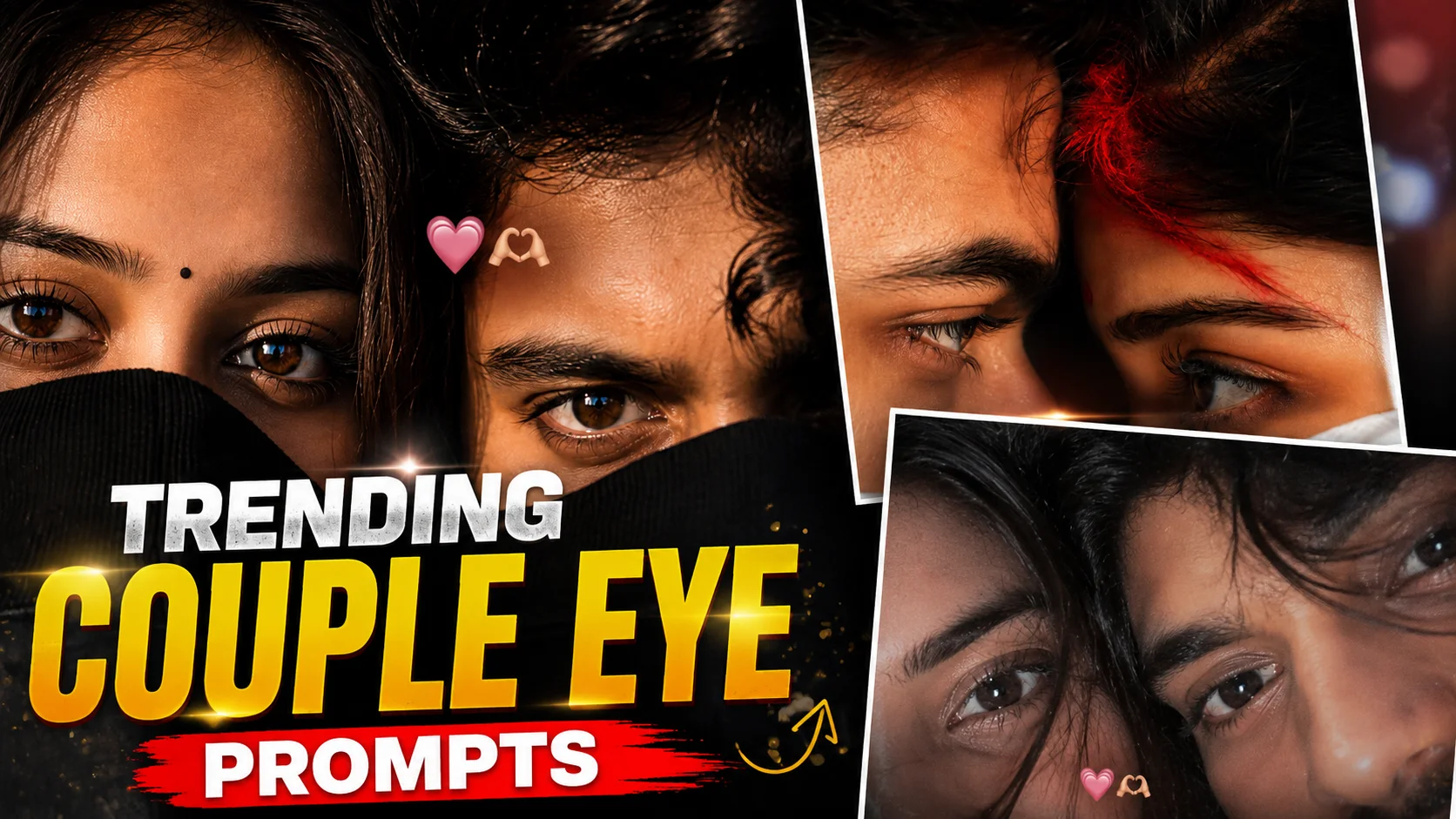 Couple Eye Trend Prompt (2026): Create Viral Romantic AI Photos with These Couple Eyes Pic Prompts | Trending Insta Prompts