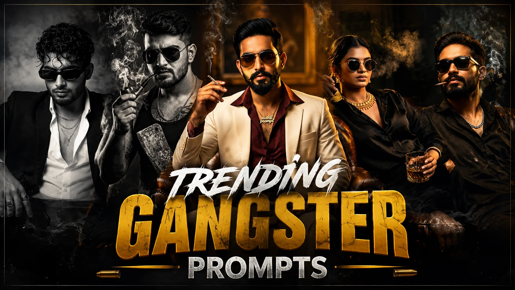 Gemini Gangster Prompt Copy Paste (2026): 21 Best Mafia AI Prompts for Cinematic Photo Editing | Trending Insta Prompts