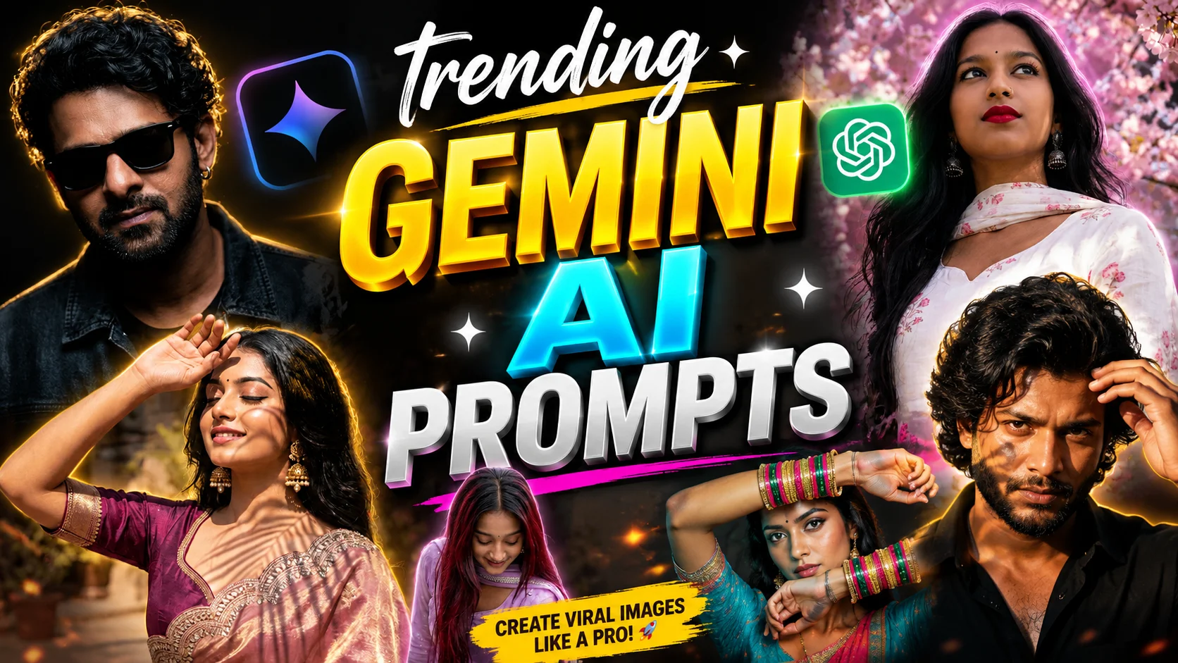 Gemini Prompts for Photo Editing (2026): 100+ Trending AI Prompt Ideas to Create Viral Photos Like a Pro | Trending Insta Prompts