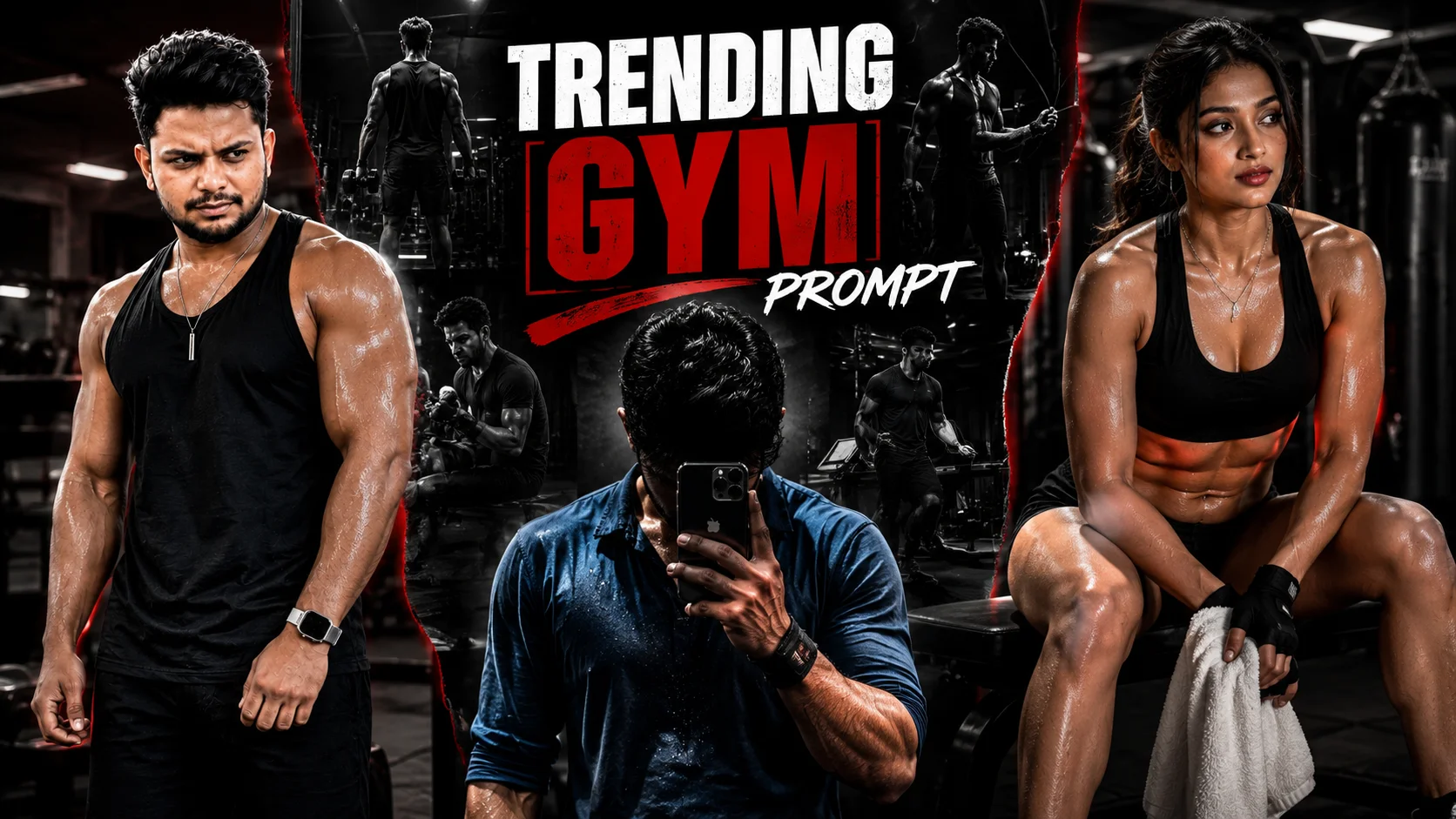 Trending Gym Prompt ChatGPT: 10 Best Gym Photo Prompt for Viral Fitness Photos | Trending Insta Prompts
