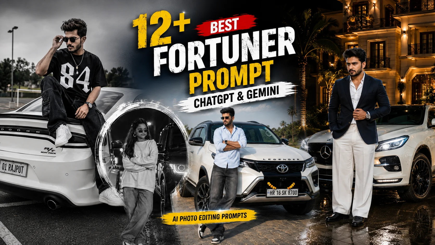 Fortuner Prompt ChatGPT: 12+ Best AI Photo Editing Prompts for Realistic Car Photos in 2026 | Trending Insta Prompts