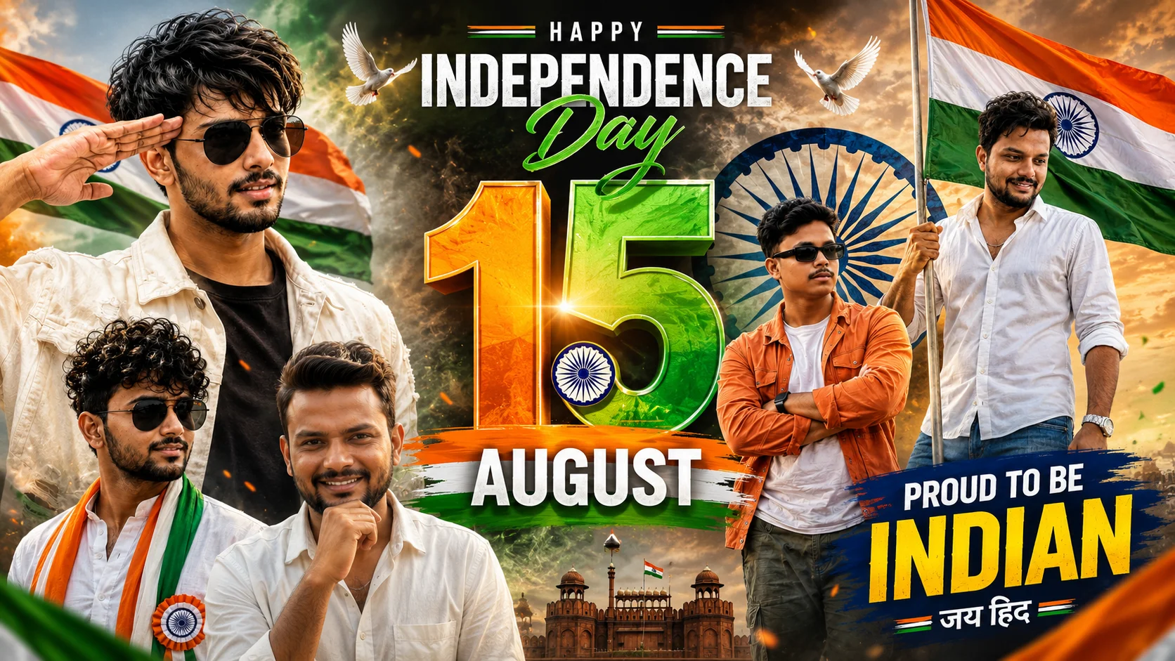 Independence Day Prompt for Men: Best 15 August AI Photo Editing Prompts 2026 | Trending Insta Prompts